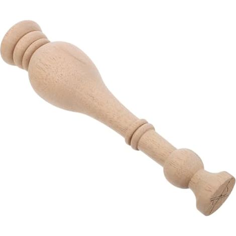 Fleuron Rond en Bois Sculpté Style Européen pour Escalier (1/5)