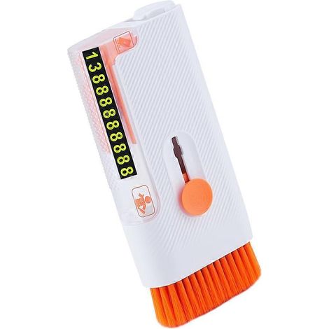 Brise-vitre et coupe-ceinture de sécurité avec brosse de nettoyage, kit brise-vitre tout-en-un pour voiture (1/5)