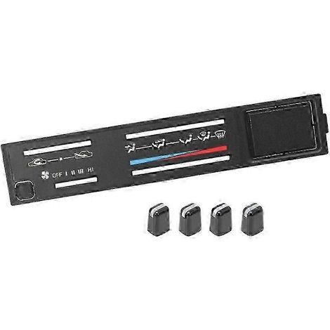 55519-89143 5551989143 Panneau de commande de chauffage et de climatisation pour voiture avec 4 boutons, façade de climatisation pour pick-up 4Runn OS (1/5)