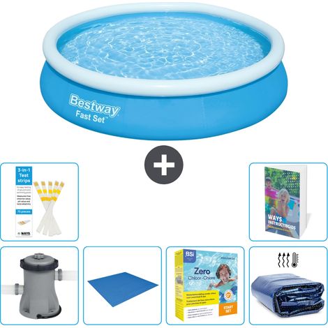 Bestway Piscina Bestway Fast Set Rotonda - 366x76 cm - 7-pezzi  S245