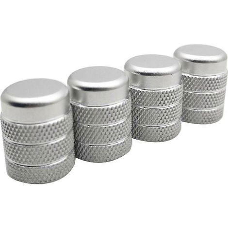 Mittellüfter-Zierkappe für Schalter, silberfarben, Lüftungsgitter, Abdeckung für die Kabinenbelüftung, Auto-Innenausstattung, glattes Metall, Ersatzteilset, 1 Stück (1/5)