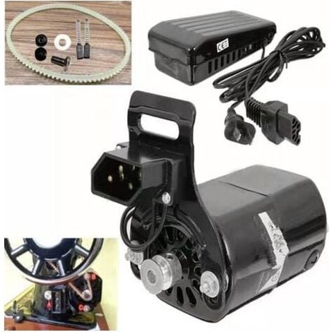 Vintage Sewing Machine Universe Sewing Motor Pedal 180W Sewing Motor Pedal Spare Parts Quiet and Stable Performance MUMU (1/4)