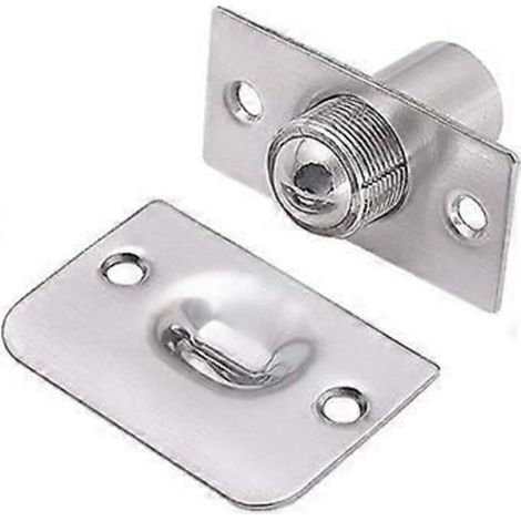 Loquet intérieur réglable en acier inoxydable pour porte à roulement à billes (1/5)