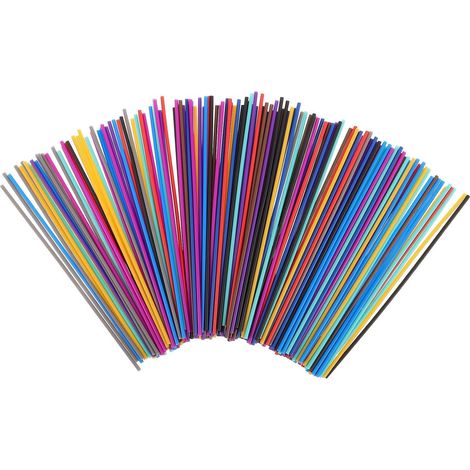 Recharge Couleur Aléatoire pour de Filament Pcl Stylo 3d Basse Température 260 Pièces, Impression Fluide et Stable et pour Projets Créatifs Activités DIY (1/5)