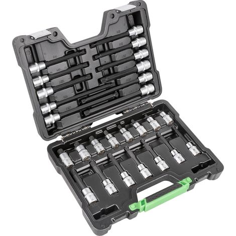 ESTUCHE DE PUNTAS PARA TORNILLOS DE 12 CANTOS 26 PIEZAS  JBM52603
