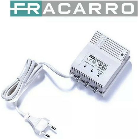 Alimentatore  Antenna tv  fracarro 289562 200ma 2 uscite stabilizzato PSU412