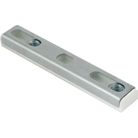 Walraven Montageplatte 6743001 M 8, 116,5x10,5mm, Stahl, elektrolytisch verzinkt