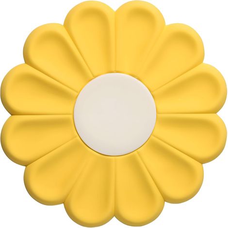Dessous de plat en silicone 17 cm, antidérapant et résistant à la chaleur pour casseroles et plats chauds. (1/5)