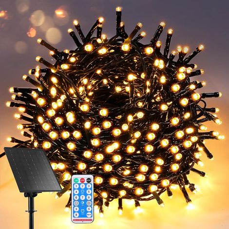 Guirlande Lumineuse, 500LED 100M Guirlande Lumineuse Noël 8 Modes d'éclairage Intérieur et Extérieur Étanche en Basse IP44, Décoration pour la maison,fête Noël,mariage et party etc (1/5)