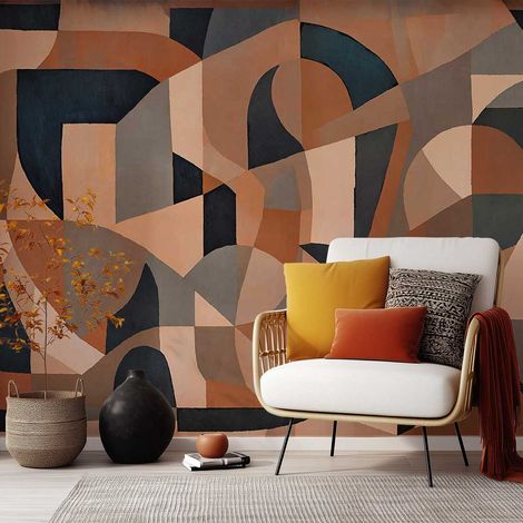 Papier peint Mosaïque Moka papier peint (1/5)