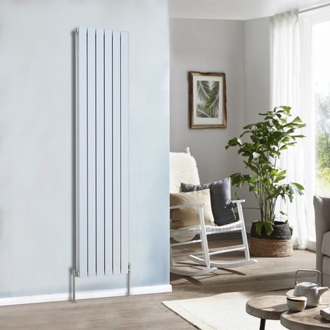 NRG Designer Radiator Flat Panel White Central Heating Rads Vertical 1800x408mm Double (1/5)