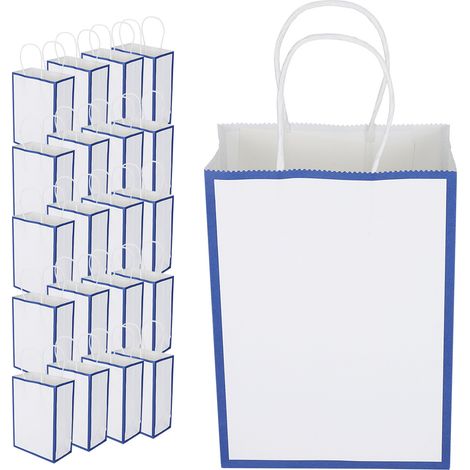 Sachet cadeau kraft réutilisable pour vêtements et accessoires (15 x 8 x 21 cm) (1/5)