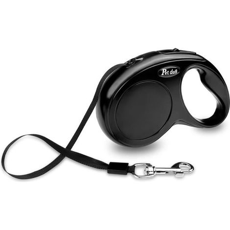 Laisse Chien Enrouleur, Laisse Rétractable Chien pour Petits Moyens Chiens, Laisses pour Chiens 5m, Longe pour Chien pour Animaux (1/4)