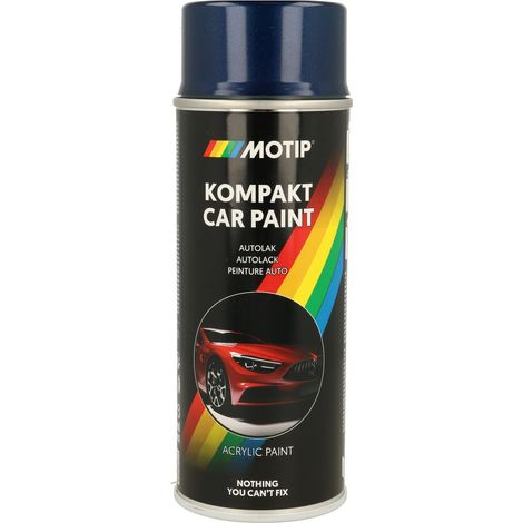 PEINTURE ACRYLIQUE KOMPAKT 53924 BLEU METALLISE 400ML MOTIP