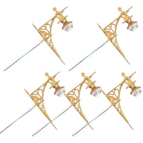 Lampe murale décorative miniature pour aménagement paysager, avec 5 pièces compatibles pour usage domestique (1/5)