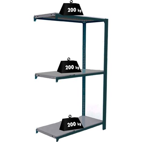 Simonrack OFFICLICK 3/300 étagère métal antracite galva (1/4)