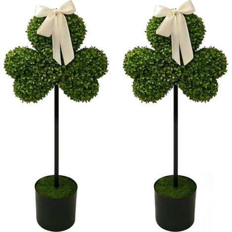 Planta en maceta realista, árbol artificial de trébol, planta-2 (1/2)