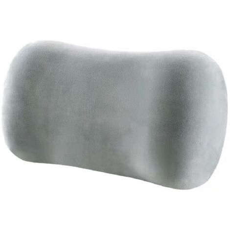 Oreiller indéformable 36x55 Forme ergonomique Appui-tête Oreiller Cerviconfort Gris argenté-AquaForge (1/3)