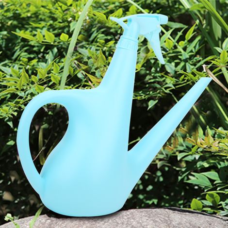 Arrosoir/pulvérisateur portable à double usage de 1,5 L avec pression réglable pour l'arrosage du jardin (1/5)