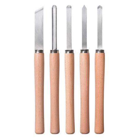 Stechbeitelset Einhell chisel set 5-teilig gehärteter Stahl ergonomisch (1/2)