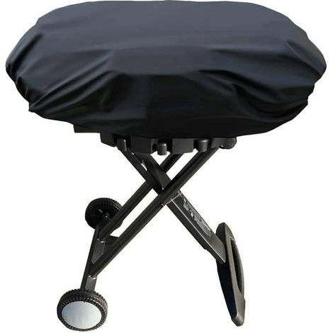 Wasserdichte Grillabdeckung, Regenschutz für Coleman Roadtrip LXX, LXE und 285 Gasgrills, tragbare Grillabdeckung mit Kordelzug (1/5)