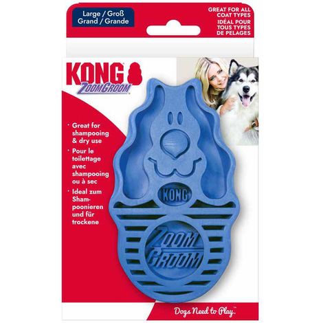 Kong - ZoomGroom - Boysenberry - 12x7.5x4.5cm