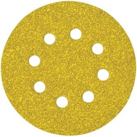 Disco in velcro Dewalt 125 P 40 /10 pezzi.