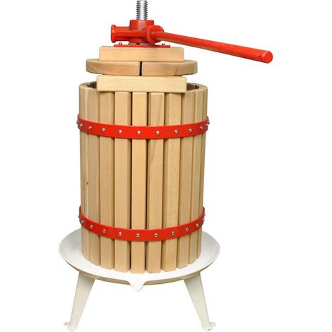 Traditional Fruit and Apple Press (18 Litre) with Straining Bag (1/5)