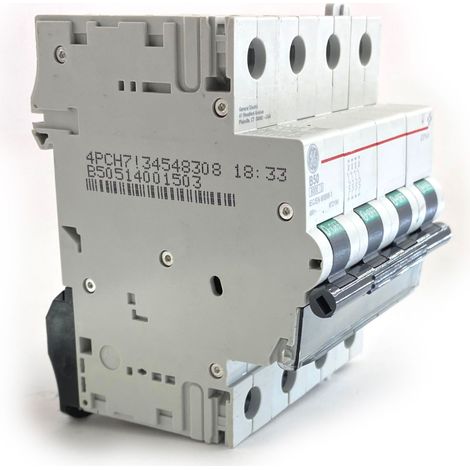 Interruttore magnetotermico 4P 4 moduli 50A curva B Ge power