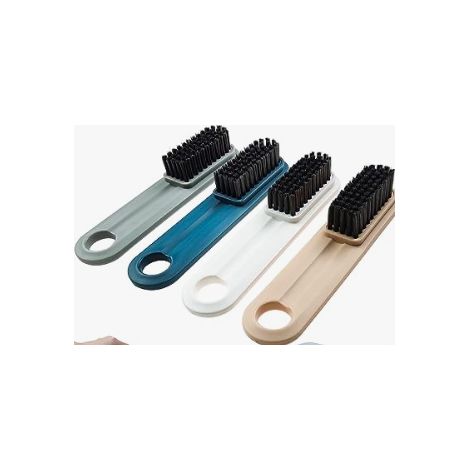 Lot de 4 Brosse a Linge,Multifonction Brosse a Recurer avec Poignée,pour Nettoyer Vêtements,Chaussures,Carrelage,Cuisine Salles de Bain(4 Couleurs) (1/5)