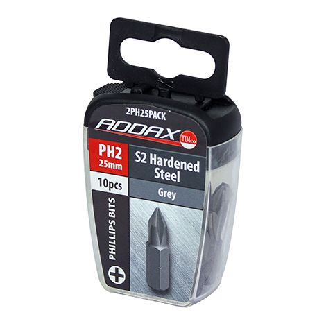TIMCO Phillips Driver Bit S2 Grey - No.2 x 25