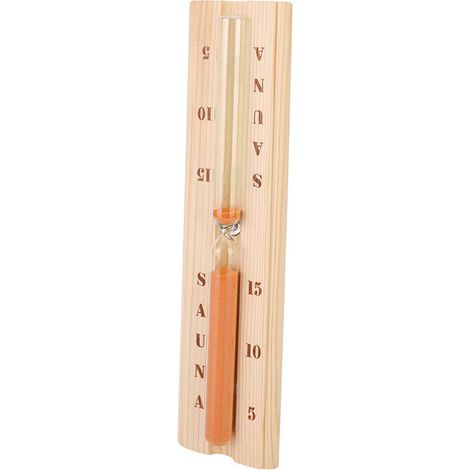Sablier en Bois de Pin pour Sauna, Horloge à Sable pour Cabine de Sudation-AUTRES (1/5)