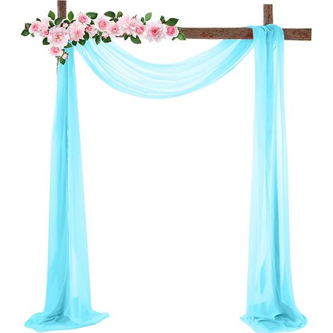 Vela de playa elegante de tela con bolsillo para mástil – Multicolor – 70 x 550 cm – 1 unidad (1/5)