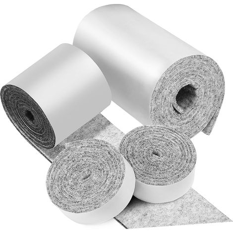 Lot de 4 bandes de feutre autocollantes pour pieds de meubles (1/5)