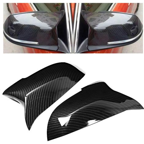 Spiegelabdeckung im Carbonfaser-Look, kompatibel mit 5er BMW F10 F11 (2014–2016) (1/5)