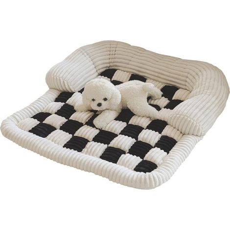 Hundesofabezug – 70 cm rutschfestes Flanellkissen (1/5)