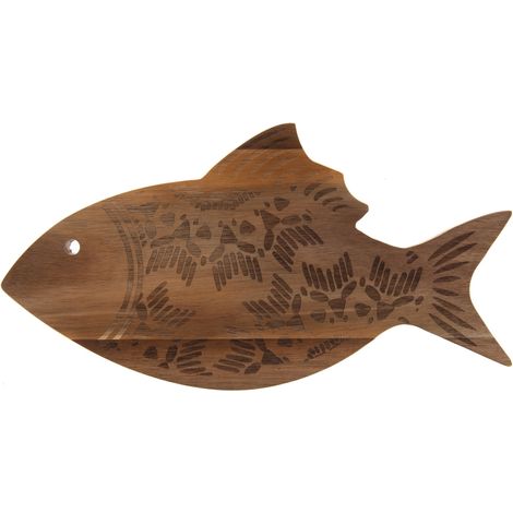 Amadeus - Planche Poisson Keola en bois (1/2)