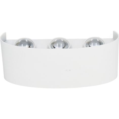 Applique murale LED, applique murale extérieure, éclairage décoratif intérieur, éclairage mural d'arrière-plan, éclairage décoratif LED, lumière blanche 90-265V. (1/5)