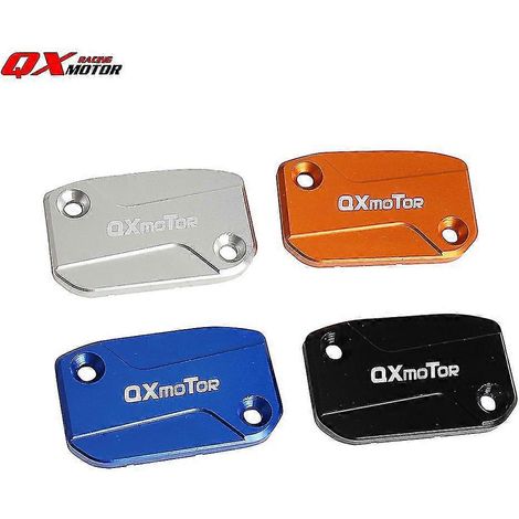 Bouchon de réservoir de liquide de frein et d'embrayage avant CNC pour KTM SX, EXC, EXCF, SMR, SXF, XCF, EXC 125, 150, 200, 250, 300, 350, 400, 450, 500, 530 - QX Bleu (1/5)