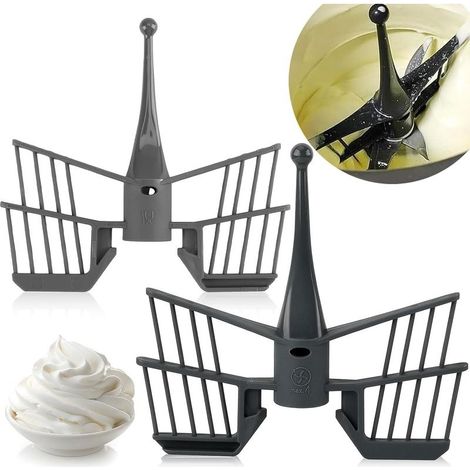 Fouet papillon de rechange de haute qualité pour robot culinaire Vorwerk Thermomix TM5, TM31 et TM6 (lot de 2). (1/5)