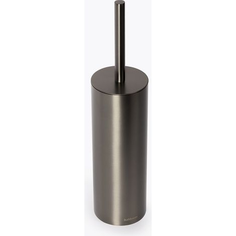 BATHBAZAAR - Pot à brosse WC en inox gris mat - Série AUSTIN (1/3)