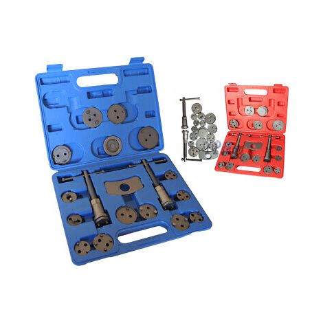 KIT CHIAVE PISTONCINI ARRETRATORE FRENI A DISCO MANUALE AUTO ACCESSORI 18PZ (1/2)