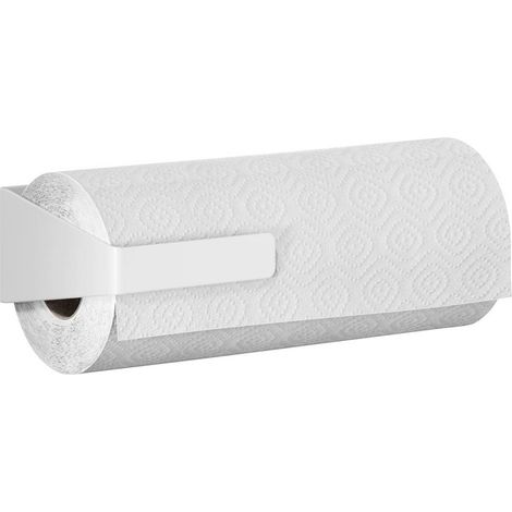 Tesa Portarotolo da cucina SET portarotolo bianco adesivo