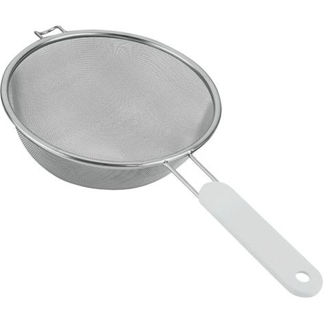 Metaltex Colador acero inoxidable 10 cm con mango de plástico