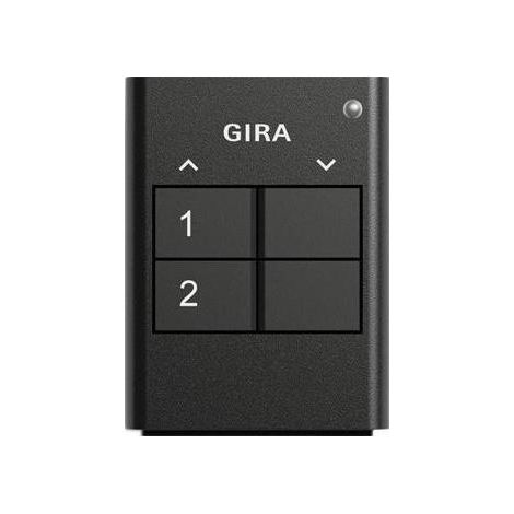 Gira Funk Handsender 2f Gira eNet Anthrazit 535210 (1/5)
