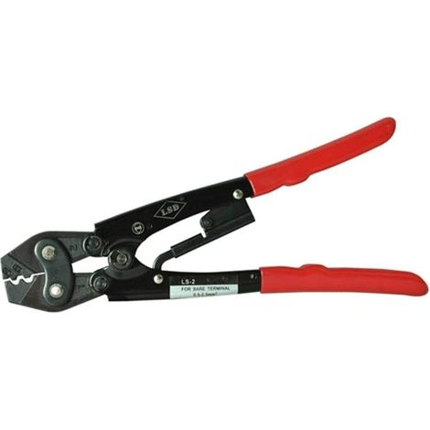 Pince à dénuder Outil à sertir les bornes, Cosses de câble non isolées 0.25-2.5mm² (1/2)