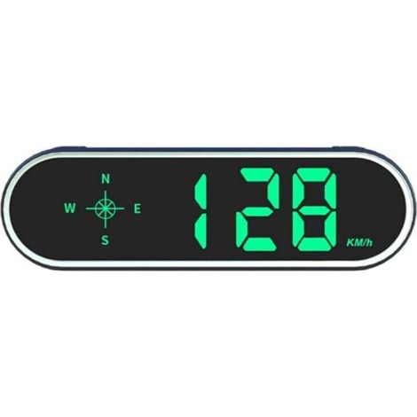 Universal HUD GPS Speedometer Head-Up Display with Compass Overspeed Alarm for All Vehicles (1/4)