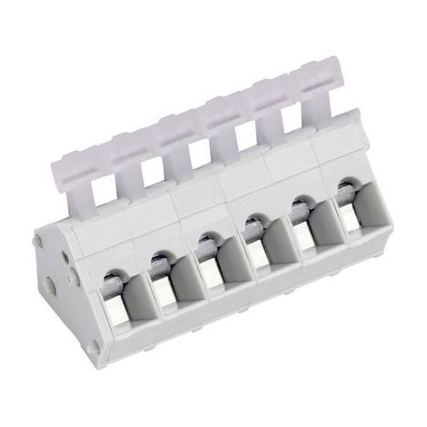 Bornier à ressort PTR Hartmann AK3001/5KD-5.0 53001050001E 2.50 mm² Nombre de pôles 5 gris galet 1 p (1/2)