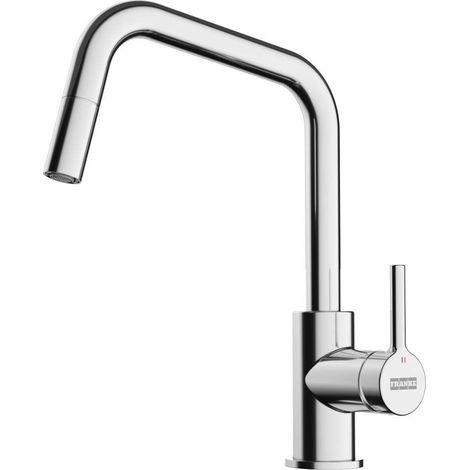 Franke Lina - Grifo de lavabo FS 2848.031, con ducha extraíble, cromo 115.0728.476 (1/5)