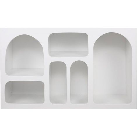 VERA Console avec 6 niches blanc 120 cm (1/5)